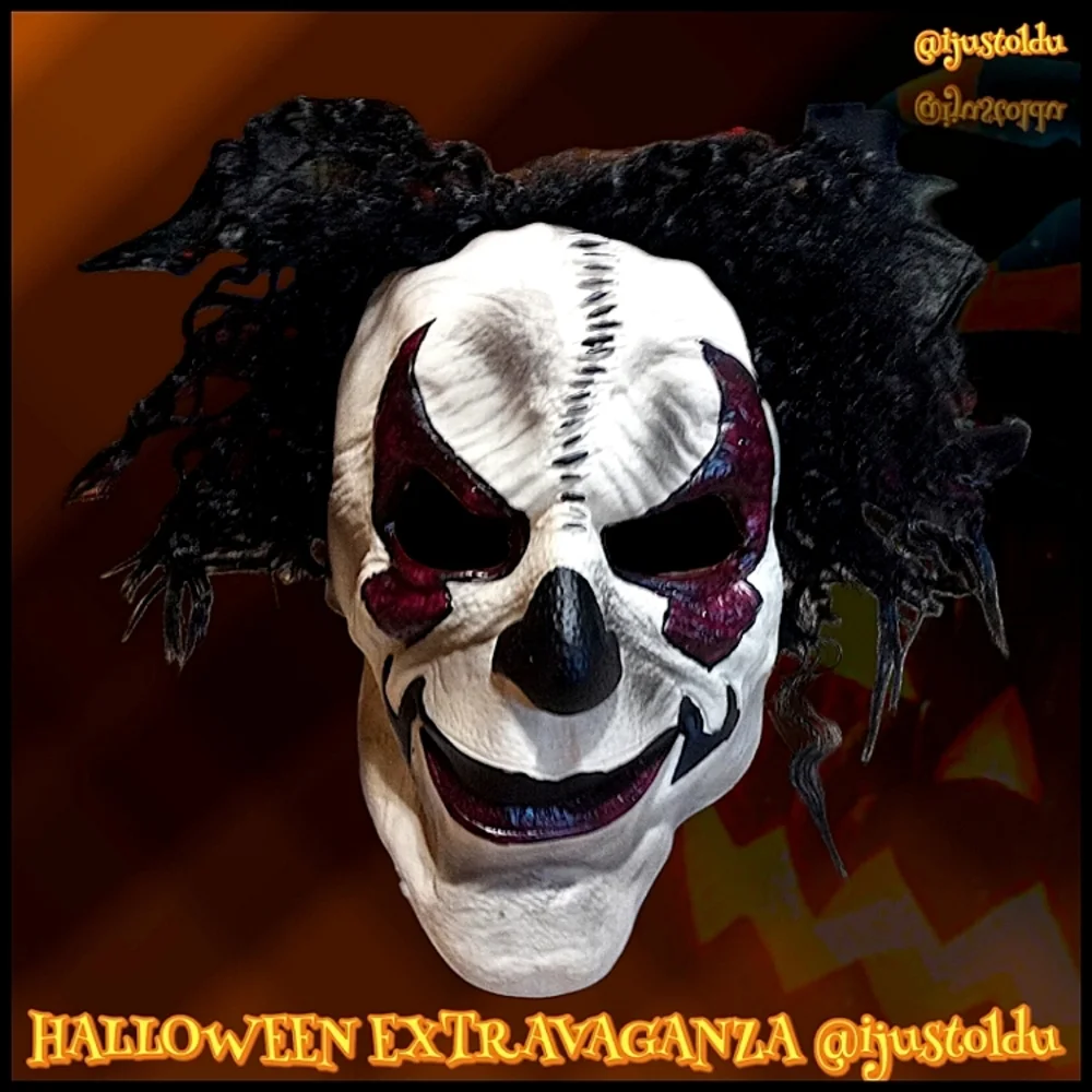 Halloween Cosplay Costume Event | Freakshow Clown Mask | High Quality Prof Grade
